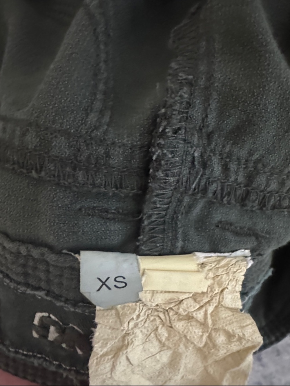 Da-Nang Olive Green Women's Cargo Shorts - Picture 7 of 7